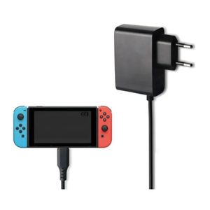 2024 Yeni Yeni Yeni AB Fiş Şarj Cihazı AC AC Adaptör Şarj Güç Kaynağı Ev Seyahat Kullanımı Nintendo Switch Konsoleac Adaptörü için