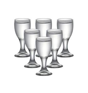 Set von 6 03ounce Bleiglas Maschinenmaschinengeleitete Likör -es Vodka für Getränke 10 ml Y2001075417058