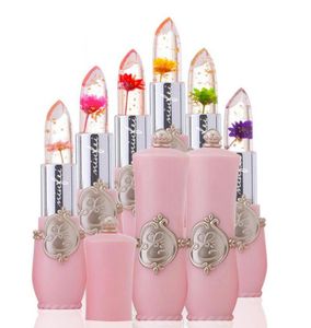 Fuktighetskräm långlastande läppstift geléblomma makeup temperatur förändrad färg läpp blam rosa pintalabios transparent 3797357
