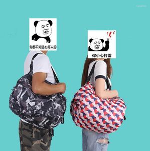 Shopping Bags 2024 Stylish Women Bag Eco-friendly Multi-function Reusable Nylon Supermarket Travel For Daily Life Organ