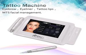 Professionella permanenta makeupmaskiner Digital ArtMex V8 Derma Pen Tattoo Touch Screen Eyebrow Lipline Mts PMU Skin Care Beauty2494702952