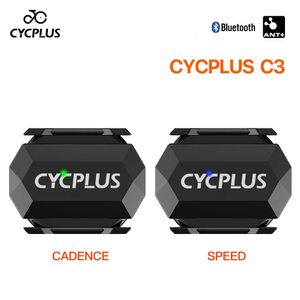 CycPlus C3 Bike Computer Hastighetsmätare Ant BLE Cadence Speed ​​Dual Sensor Waterproof Wireless GPS Cykling Bicycle Accessories 240416