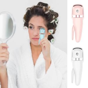 230mah Eyelash Heated Curler Intelligent Heating Lash Curling Tool Rechargeable Ergonomic Eyelashes with USB Charging 240428