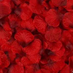 10000Pcs/100Bag Flower Hand Made Rose Petals for Wedding Artificial Silk Flower Marriage Decoration Valentine