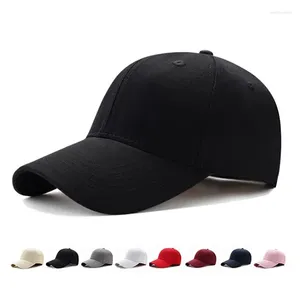 Ball Caps Summer Solid Color Baseball Twill Plain Soft Top Sport Cap Hats Regulowany kapelusz Snapback dla mężczyzn Kobiety Gorras Hombre
