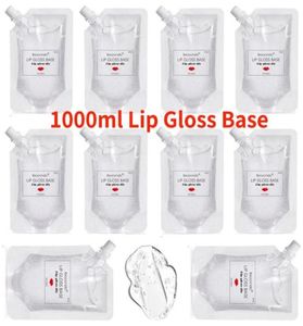 1000 ml DIY Clear Lipgloss Base Oil Non -Stick Fuktgivande läppstift Material Gel Lip Gloss Base Handmased Liquid Lipstick Makeup303y3765019