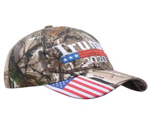 Prezydent 2020 American Flag Hat Cap Make USA Camo Camoflage Baseball Cap9746233