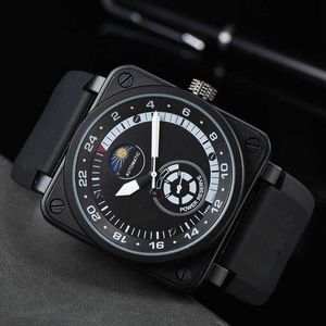 Watch watches AAA Mens Star Series Fully Automatic Mechanical BR Home Silicone Tape Mens Watch