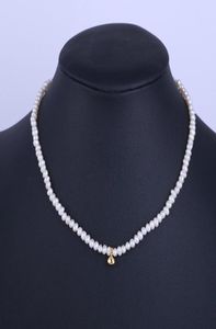 Baroque Natural Pearl Choker Chain Fashion beaded necklace Clavicle Chain Necklace for Women Party Wedding Jewelry for Bride5974835