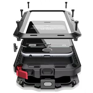 Rugged Tank Matal al 3 Ebenen Wassersicher Anti -Drop für iPhone 15 14 Pro Max S23 S24 Ultra -Hülle -Designer -Telefonhüllen für iPhone15 Pro 14 13 12 11 Telefonhülle iPhone Hüllen