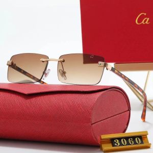 2024 Fashion Classic Designer Sunglasses For Men Women Sunglasses Luxury Polarized Pilot Oversized Sun Glasses UV400 Eyewear PC Frame Polaroid Lens 3060