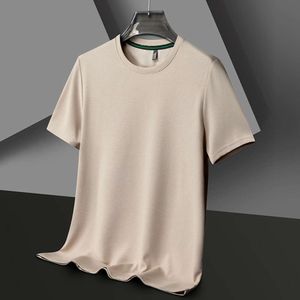 T-shirt per cialda per maniche per uomo a maniche giovani di base per gli uomini di base versatile