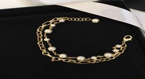 Fashion Woman Pearl Bracelet Retro Trend Bracelet High Quality Brass Gold Bracelet Charm Jewelry Gift Supply NRJ3299833