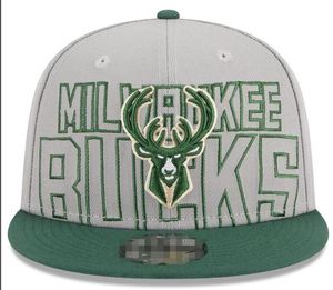 Bucks Ball Caps Flowers Patched Snapback Hats Sports Team Basketball Chicago Hat 23-24 Champions Baseball Cap 2024 Финал Спорт Регулируемый шат-шат A4