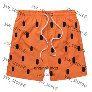 Short da uomo corti da uomo Summer nuoto estivo polo ricamo a cavallo per cavalli grafici traspiranti spiaggia corta a surf secco rapido tessuto a maglie corta polos 4773