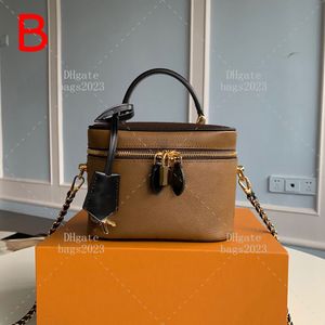 حقائب مصمم الحقائب 1: 1 حقيبة Crossbody كتلة مرآة مرآة 19 سم كيس مستحضرات التجميل حقيبة فاخرة مع صندوق L060