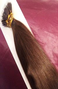 DHL 100 Indian Human Queen Hair Products 5a 16quot 26quot 1gs 100set Stick Tip Nano Ring Hair Extensions 44061148