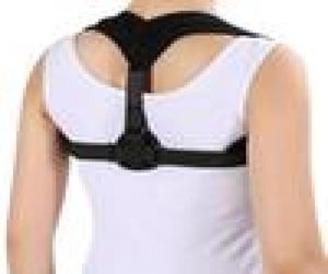 Adjustable Back Posture Corrector Clavicle Correction Belt Shoulder Brace U9777440