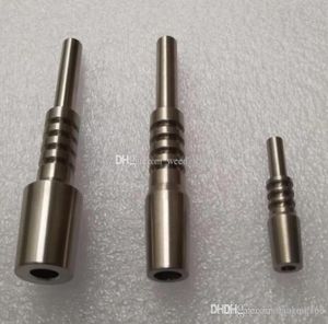 whole cheap Titanium Tip Domeless Titanium Nail 10mm 14mm 19mm GR2 Inverted Grade 2 Ti Nails9335403