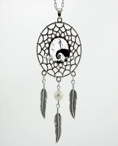Trendy Style Nightmare Before Christmas Necklace Nightmare Before Christmas Pendant Dream Catcher Necklace4640641