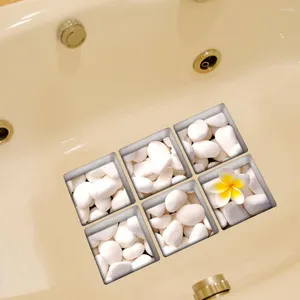 Bath Mats 3D Printing Non- Appliques Tub Stickers Decals Bathtub