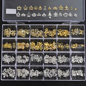 24Style510pc 3D Nail Eloy Germ Rhinestone Jewelry Charms Heartrose DIY 1Box Metal Diamonds Luxury Nail Decorations 240426