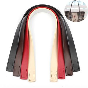 1set 50cm Genuine Leather Bag Strap DIY Replacement Bag Handles Durable Detachable Shoulder Belt Handbag Accessories For Bags 240426