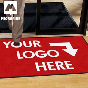 Microfine Custom Carpet Mat Doormat Bathroom Absorbent Flannel Anti Slip For Living Room Bedroom 240419