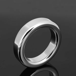 6 sizes Stainless Steel Male Penis Ring Ball Scrotum Stretcher Ejaculation Delay Metal Cock Rings BDSM sexy Toys For Men Cockring