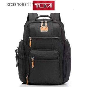 Designer funzionale UAD Travel Computer Backpack Ballistic Nylon 232389 Pack High Business Tummii Alpha Mens Quality Bags Tummii Borse 2024 7xpu