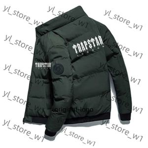 Trapstar Windbreaker Men's Jackets nya herrvinter och rockar ytterkläder kläder parkas Trapstar jacka vindbrytare tjock varm trapstar kappa man 9349