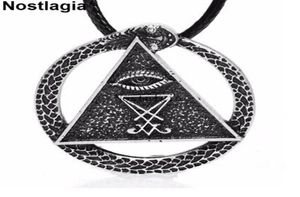 Nostalgia Sigil of Lucyfer Geometryczne naszyjnik WSZYSTKIE WIDZIE PENDANT PAGAN WICCA AMULET KOŚCIÓŁ SZATAN JEDYNY WOMENTHO9467902