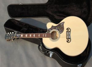 Niestandardowe 43 -calowe jumbo akustyczne gitarsolid świerk topcan zostanie wycięty w stylu China Made Acoustic Electric Guitar8361181