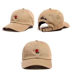 THE HUNDREDS Ball Caps Unisex Rose Embroidered Snapback Men and Women Baseball Caps 8 Colors Fashion Golf Hat Adjustable Sun Hats3214092