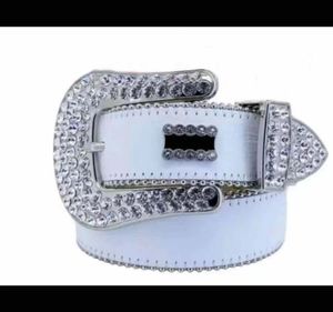 2021 Designer Belt Simon Belts for Men Women Shiny diamond belt blue white Andd1y top5010879