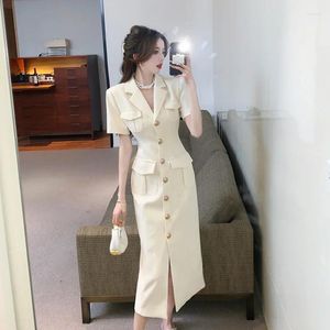 Party Dresses French Temperament Celebrity Royal Small Fragrance Style Dress Salt High-End Sense Suit Summer Clothing A02