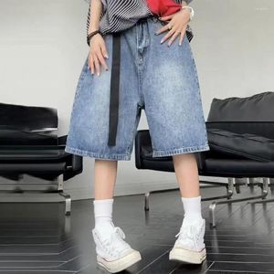 Jeans femininos Surtos de jeans ajustáveis na moda com perna larga gradiente de gradiente de alto gradiente para quadril