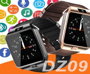 DZ09 Smartwatch Android GT08 U8 A1 Samsung Smart Watchs Sim Inteligentny zegarek telefonu komórkowego może nagrywać Sleep State Smart Watch2270697