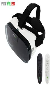 FIIT 2n Glasses VR Glassini 3D Virtual Reality Aurnica VRBox Mount Testa Video Google Castolo per 40396039 telefoni 5599606