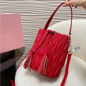 dżinsowa torba designerska miuimiui na Instagram Trendy crossbody torba zachodnia miękka torba pod pachami WADK WADKT TOSP TASSEL ROMPER BAB Crossbody Bag Women Women