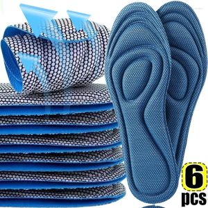 Skarpetki dla kobiet 2/6PCS Władze Ortopedyczne Pitek pamięci dla butów przeciwbakteryjna dezodoryzacja potu wstawki w Insert Sport Running Pads