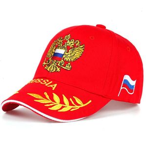 Högkvalitativt varumärke ryska nationella emblem baseball cap män kvinnor bomull broderier hattar justerbar mode hip hop hat3055938