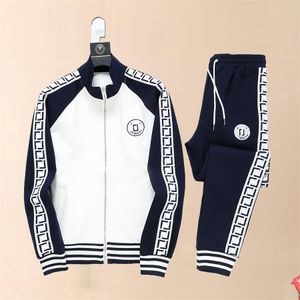 Top Fashion Pure Cotton Sports Style Loulis Jacket Jacket Брюка набор вышитый логотип vuiltton боковой молнии карман на молнии.