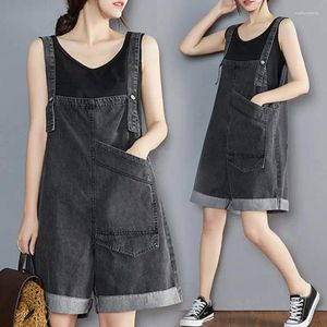 Frauen Jeans 2024 Ankunft Frühlingsmädchen und Jungen Denim Overalls Knopf Feste Farbe Kinder Jumpsuit Insgesamt YC99