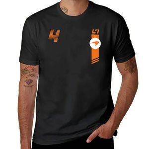 Lando Norris 4 T-Shirt Graphics Shirts Grafik Tees Customs Plain T Männer 240429