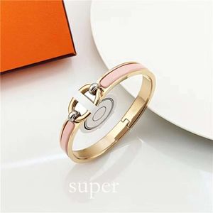 Clic H Bracelets Luxury Fashion Gold Classics Designer Jewelry Women Bracelet Titanium Steel High Quality Non Fading Unisex Gift Lovers Bracelet Bangle 17/19Cm 414