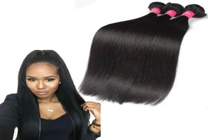 Malaysian Virgin Hair Extensions menschliches Haar Gewebe 3 4 5 PcsLotStraight Hair Webbündel gute Qualität ohne Schuppen 828 Zoll verfügbar 8672353