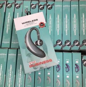S109 Bluetooth Earnesphones Wireless Headphones Headsets de gancho de ouvido com Mic Hands Business Driver com pacote de varejo DHL9107629