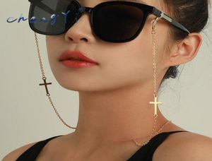 Solglasögonramar Changyi Böhmen 2021 Trendsymmetri Glasögon hängande kedjor Kvinnor Maskkedjor Fashion Jewelry Nonslip Metal4361442