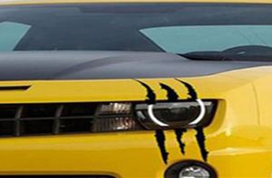 10pcs Funny Scratch Decals Claw Marks Auto Headlight Vinyl Car Stickers Reflective Stripe Car Styling 40cm12cm5905471